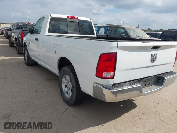 2019 Ram 1500 Classic Tradesman with VIN 3C6JR6DT8KG671407, listed as a IAAI auction lot 41489548 with 9,446 mi miles. Bid and sale history available at carsss.com. Image 3.