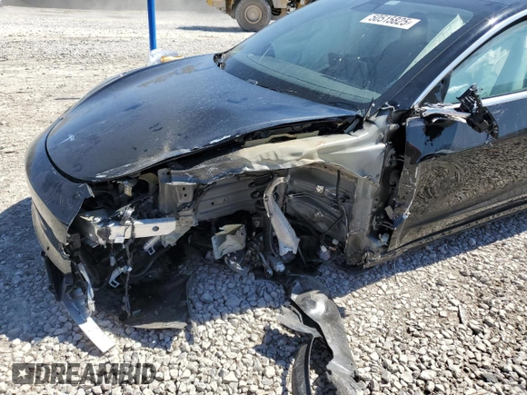 2020 Tesla Model 3 Standard Range Plus with VIN 5YJ3E1EA4LF784677, listed as a Copart auction lot 50515825 with Not Provided miles and Salvage Title. Bid and sale history available at DreamBid. Image 9.