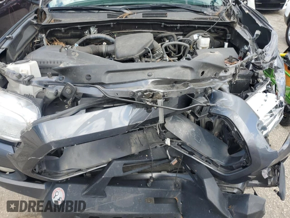 2022 Toyota Tacoma SR with VIN 3TYAX5GN2NT046114, listed as a Copart auction lot 61281875 with 57,726 mi miles and Salvage title. Bid and sale history available at DreamBid. Image 11.