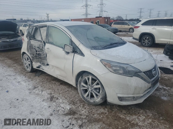2017 Nissan Note SL with VIN 3N1CE2CPXHL374930, listed as a Copart auction lot 42315365 with 46,363 mi miles and Salvage title. Bid and sale history available at DreamBid. Image 4.