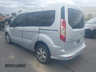 2016 Ford Transit Connect XLT with VIN NM0AE8F78G1230587, listed as a IAAI auction lot 41643706 with 98,957 mi miles and . Bid and sale history available at DreamBid. Image 3.