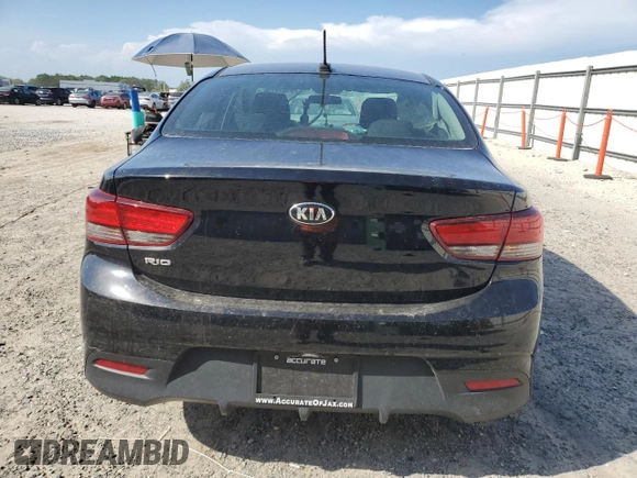 2018 Kia Rio LX with VIN 3KPA24AB1JE080438, listed as a Copart auction lot 51634135 with 114,769 mi miles and Salvage Title. Bid and sale history available at carsss.com. Image 6.