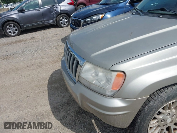 2004 Jeep Grand Cherokee Limited with VIN 1J8GW58N04C227468, listed as a IAAI auction lot 42615168 with 163,472 mi miles and . Bid and sale history available at DreamBid. Image 6.