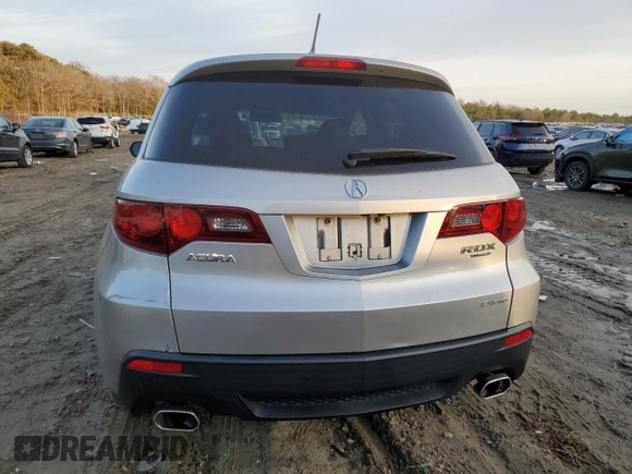 2010 Acura RDX with VIN 5J8TB1H27AA007933, listed as a Copart auction lot 42808505 with 100,903 mi miles and Salvage Title. Bid and sale history available at carsss.com. Image 6.