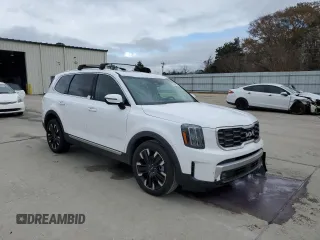 2024 Kia Telluride SX z VIN 5XYP54GC0RG461259, wystawiony jako Copart lot #85143094 z przebiegiem 37 874 mil mil oraz Czysty tytuł • Clean title. Historia ofert i sprzedaży dostępna na DreamBid. Obrazek 4.