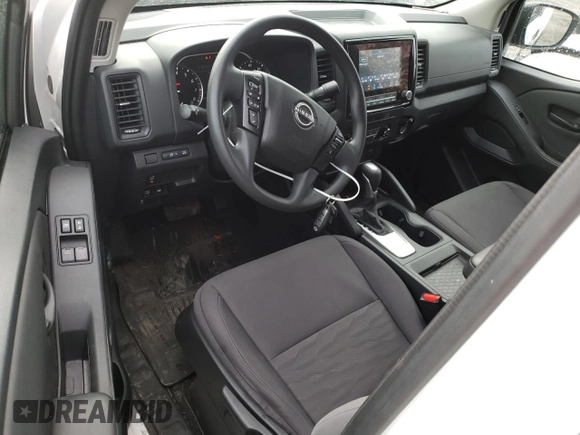 2022 Nissan Frontier S with VIN 1N6ED1CM6NN656743, listed as a Copart auction lot 70841994 with 11,049 mi miles and Salvage Title. Bid and sale history available at carsss.com. Image 8.