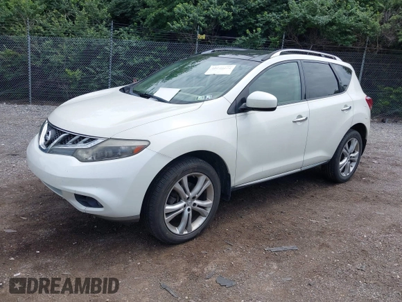 2011 Nissan Murano S z VIN JN8AZ1MWXBW151060, wystawiony jako IAAI lot #42548252 z przebiegiem 139 930 mil mil oraz . Historia ofert i sprzedaży dostępna na DreamBid. Obrazek 2.