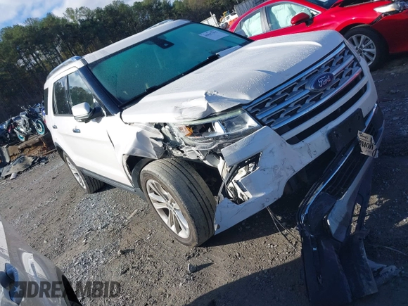 2019 Ford Explorer Limited z VIN 1FM5K7F82KGA03297, wystawiony jako IAAI lot #40847611 z przebiegiem 104 904 mil mil oraz . Historia ofert i sprzedaży dostępna na DreamBid. Obrazek 1.
