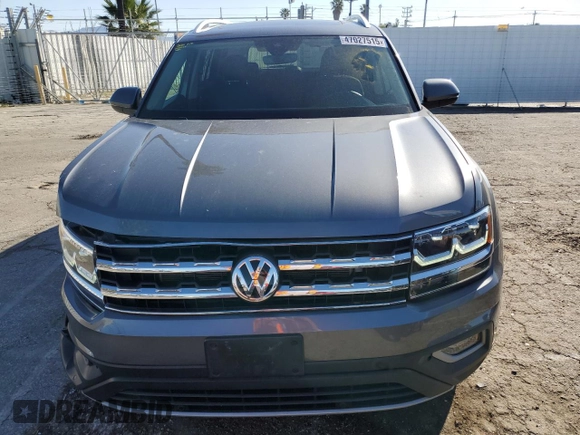 2018 Volkswagen Atlas SEL with VIN 1V2ER2CA5JC546559, listed as a Copart auction lot 47027515 with 43,524 mi miles and Salvage title. Bid and sale history available at DreamBid. Image 5.