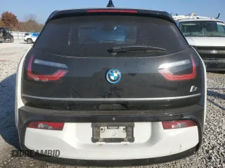 2021 BMW i3 with VIN WBY8P2C03M7H98241, listed as a Copart auction lot 82617824 with 0 mi miles and Salvage Title. Bid and sale history available at carsss.com. Image 6.