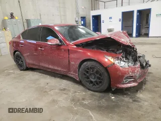 2016 Infiniti Q50 3.0t Premium with VIN JN1EV7ARXGM344387, listed as a Copart auction lot 43979475 with 103,539 mi miles and Salvage Title. Bid and sale history available at carsss.com. Image 4.