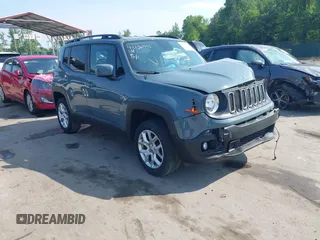 2018 Jeep Renegade Latitude with VIN ZACCJBBBXJPJ11331, listed as a IAAI auction lot 42156991 with 70,745 mi miles and . Bid and sale history available at DreamBid. Image 1.