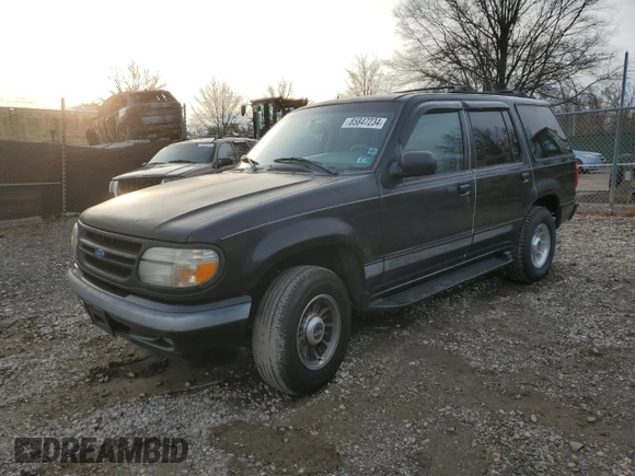 1997 Ford Explorer XL with VIN 1FMDU34E4VZC37151, listed as a Copart auction lot 85847234 with 260,538 mi miles and Salvage title. Bid and sale history available at DreamBid. Image 1.