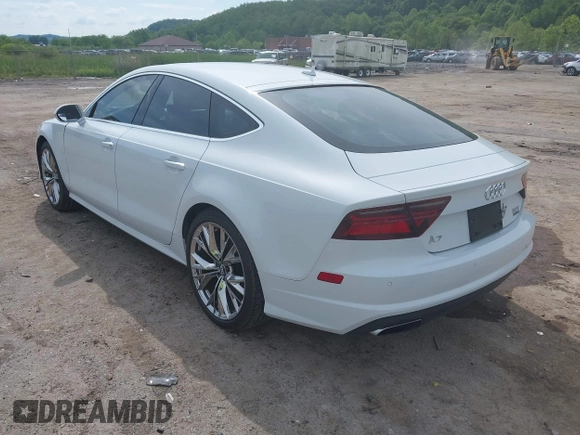 2016 Audi A7 Prestige with VIN WAU2GAFC4GN043343, listed as a IAAI auction lot 42380383 with 75,087 mi miles and . Bid and sale history available at DreamBid. Image 3.