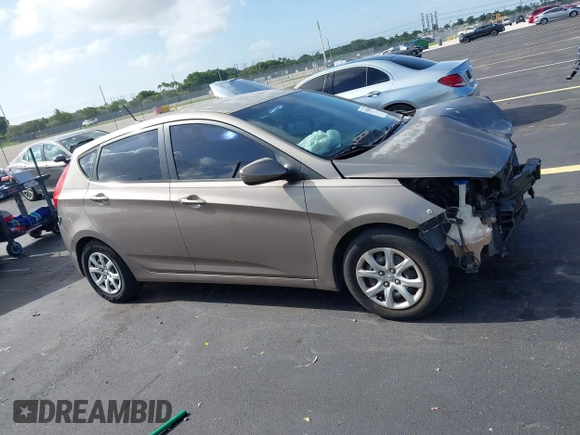 2012 Hyundai Accent GS with VIN KMHCT5AE1CU007575, listed as a IAAI auction lot 42720094 with 132,118 mi miles and . Bid and sale history available at DreamBid. Image 14.