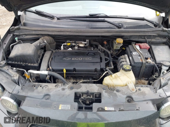 2014 Chevrolet Sonic LT with VIN 1G1JC5SH8E4235864, listed as a IAAI auction lot 42247217 with 150,057 mi miles and . Bid and sale history available at DreamBid. Image 10.