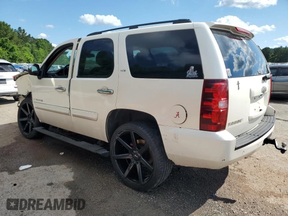 2008 Chevrolet Tahoe LTZ with VIN 1GNFC13J88R233554, listed as a Copart auction lot 60243335 with Not provided miles and Salvage title. Bid and sale history available at DreamBid. Image 2.