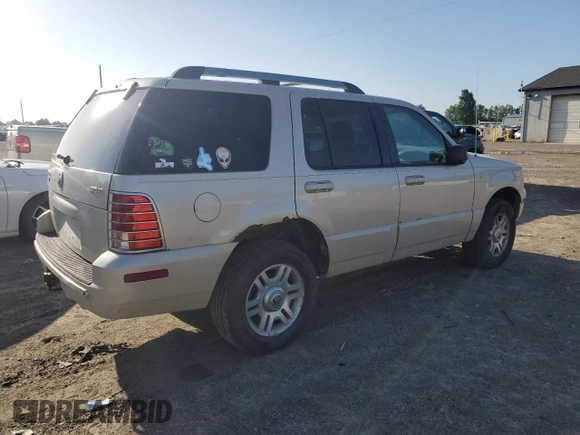 2005 Mercury Mountaineer Convenience with VIN 4M2DU86WX5ZJ31062, listed as a Copart auction lot 61642825 with 217,865 mi miles and Clean title. Bid and sale history available at DreamBid. Image 3.