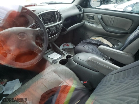 2002 Toyota Sequoia Limited with VIN 5TDZT38A72S093306, listed as a Copart auction lot 86408784 with 0 mi miles and Salvage Title. Bid and sale history available at carsss.com. Image 8.