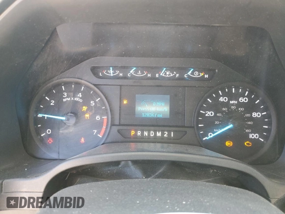 2018 Ford Super Duty F-250 SRW XL with VIN 1FT7W2B67JEB63260, listed as a Copart auction lot 46824805 with 128,347 mi miles and Salvage Title. Bid and sale history available at carsss.com. Image 9.