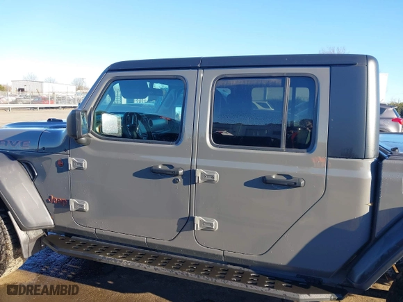 2022 Jeep Gladiator Mojave with VIN 1C6JJTEG7NL126491, listed as a IAAI auction lot 41245201 with 35,976 mi miles. Bid and sale history available at carsss.com. Image 14.