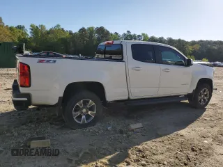2018 Chevrolet Colorado 4WD Z71 with VIN 1GCGTDEN0J1181453, listed as a Copart auction lot 54841345 with 59,189 mi miles and Salvage title. Bid and sale history available at DreamBid. Image 3.
