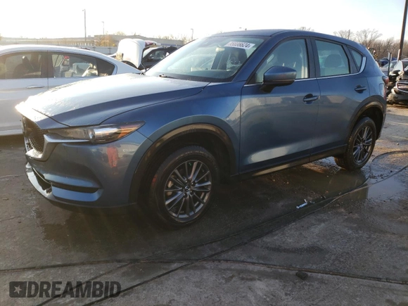 2021 Mazda CX-5 Sport with VIN JM3KFABM1M0406640, listed as a Copart auction lot 85698624 with 31,267 mi miles and Salvage Title. Bid and sale history available at carsss.com. Image 1.