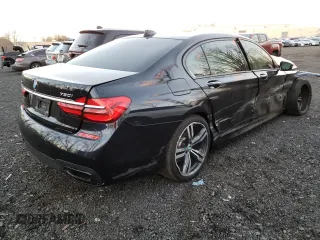 2016 BMW 7 Series 750i xDrive with VIN WBA7F2C53GG416736, listed as a Copart auction lot 69490682 with 62,148 mi miles. Bid and sale history available at carsss.com. Image 3.