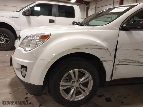 2013 Chevrolet Equinox LT with VIN 1GNALPEK5DZ126328, listed as a IAAI auction lot 41908095 with 60,654 mi miles. Bid and sale history available at carsss.com. Image 6.