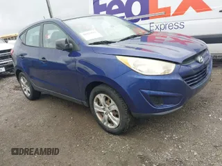 2010 Hyundai Tucson GLS with VIN KM8JT3AC2AU086066, listed as a IAAI auction lot 41973517 with 146,165 mi miles and . Bid and sale history available at DreamBid. Image 1.