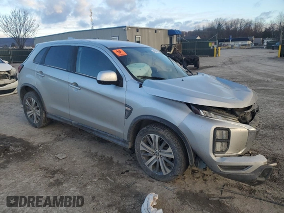 2020 Mitsubishi Outlander Sport ES 2.0 with VIN JA4AR3AU4LU005089, listed as a Copart auction lot 41668295 with 0 mi miles and Salvage Title. Bid and sale history available at carsss.com. Image 4.