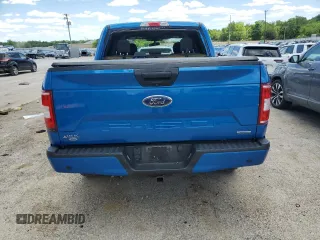 2019 Ford F-150 XL with VIN 1FTEW1EP8KFC61814, listed as a Copart auction lot 57703735 with 105,273 mi miles and Salvage title. Bid and sale history available at DreamBid. Image 6.