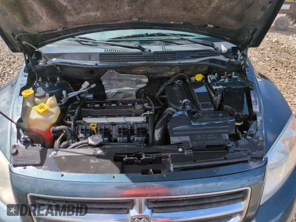 2008 Dodge Caliber SXT with VIN 1B3HB48B58D582130, listed as a Copart auction lot 49707155 with 155,347 mi miles and Salvage Title. Bid and sale history available at DreamBid. Image 11.