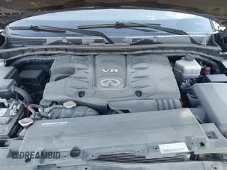 2018 Infiniti QX80 with VIN JN8AZ2NE0J9195724, listed as a IAAI auction lot 41778410 with 137,315 mi miles. Bid and sale history available at carsss.com. Image 10.