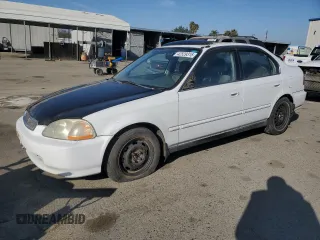 1997 Honda Civic EX with VIN 1HGEJ8644VL006239, listed as a Copart auction lot 42529315 with 240,695 mi miles and Salvage Title. Bid and sale history available at carsss.com. Image 1.