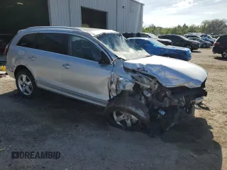 2014 Audi Q7 3.0T Premium Plus with VIN WA1LGAFE0ED004917, listed as a Copart auction lot 51525705 with 157,036 mi miles and Salvage Title. Bid and sale history available at carsss.com. Image 4.