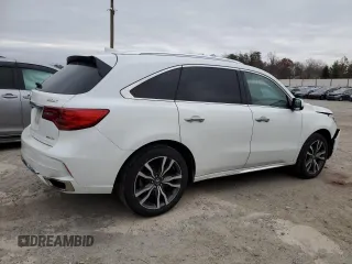 2020 Acura MDX w/Advance Pkg with VIN 5J8YD4H87LL025961, listed as a Copart auction lot 83522394 with 47,587 mi miles and Salvage Title. Bid and sale history available at carsss.com. Image 3.
