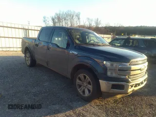 2018 Ford F-150 XL with VIN 1FTEW1CG0JKD04292, listed as a IAAI auction lot 41245394 with 155,368 mi miles. Bid and sale history available at carsss.com. Image 1.
