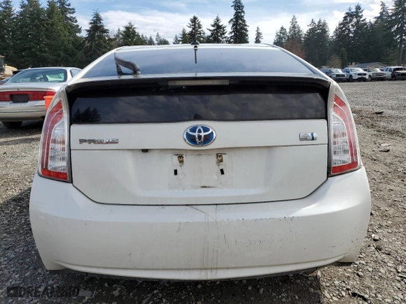2015 Toyota Prius Four with VIN JTDKN3DU4F0437162, listed as a Copart auction lot 50218115 with 103,169 mi miles and Salvage Title. Bid and sale history available at carsss.com. Image 6.