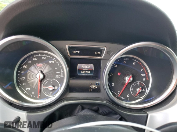 2018 Mercedes-Benz GLE 350 with VIN 4JGDA5JB6JB082913, listed as a Copart auction lot 60832255 with 105,104 mi miles and Salvage title. Bid and sale history available at DreamBid. Image 9.