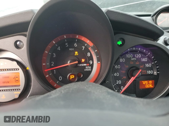 2017 Nissan 370Z with VIN JN1AZ4EH1HM950925, listed as a Copart auction lot 54358955 with 72,519 mi miles and Clean Title. Bid and sale history available at carsss.com. Image 9.