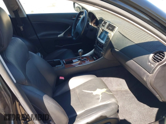 2008 Lexus IS 250 with VIN JTHBK262685078772, listed as a IAAI auction lot 41867903 with 177,566 mi miles and . Bid and sale history available at DreamBid. Image 5.