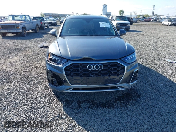 2021 Audi Q5 Premium with VIN WA1G2AFY4M2044986, listed as a IAAI auction lot 42073573 with 58,388 mi miles and . Bid and sale history available at DreamBid. Image 12.