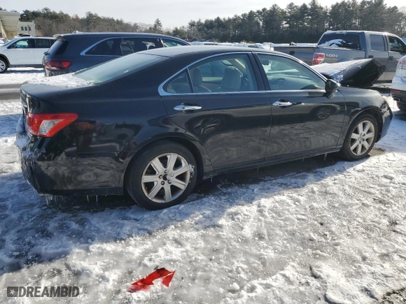 2009 Lexus ES 350 with VIN JTHBJ46G992336909, listed as a Copart auction lot 89336875 with 160,874 mi miles and Salvage Title. Bid and sale history available at carsss.com. Image 3.