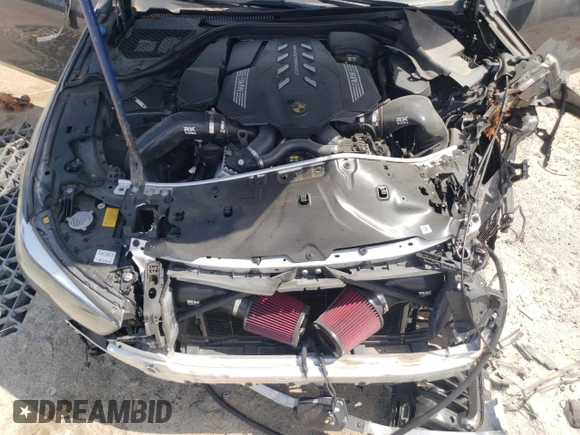 2021 BMW 8 Series M850i with VIN WBAGV8C00MCG65804, listed as a Copart auction lot 60445755 with 37,045 mi miles and Clean title. Bid and sale history available at DreamBid. Image 11.