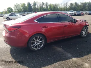 2014 Mazda 6 i Grand Touring with VIN JM1GJ1W57E1104393, listed as a Copart auction lot 55399775 with 187,868 mi miles and Clean Title. Bid and sale history available at DreamBid. Image 3.