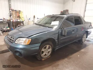 2005 Subaru Baja Sport with VIN 4S4BT62C156103020, listed as a IAAI auction lot 40265399 with 1 mi miles. Bid and sale history available at carsss.com. Image 2.