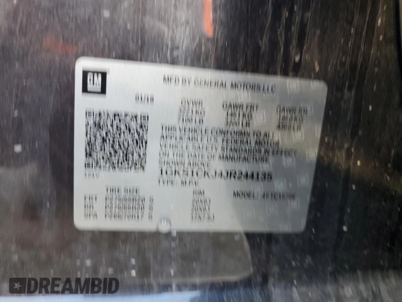 2018 GMC Yukon Denali with VIN 1GKS1CKJ4JR244135, listed as a Copart auction lot 71445964 with 148,375 mi miles and Salvage Title. Bid and sale history available at carsss.com. Image 15.