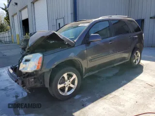 2007 Chevrolet Equinox LT with VIN 2CNDL63F976093951, listed as a Copart auction lot 50358675 with 177,199 mi miles and Salvage Title. Bid and sale history available at carsss.com. Image 1.