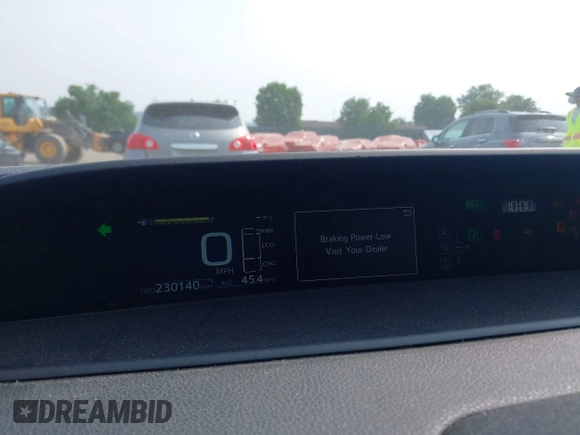 2017 Toyota Prius Two with VIN JTDKARFU7H3049940, listed as a IAAI auction lot 42497958 with 230,140 mi miles and . Bid and sale history available at DreamBid. Image 7.